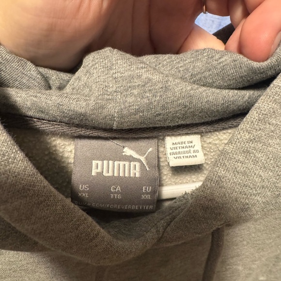 Puma Charcoal Men's Hoodie - Picture 4 of 4